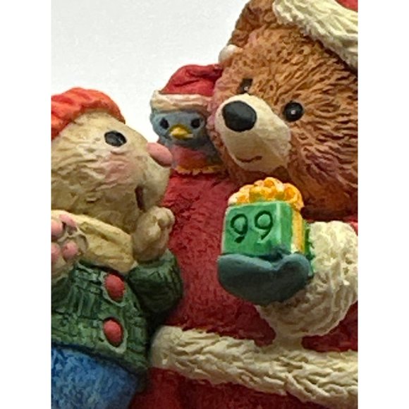 Mary's Bears Hallmark Keepsake Ornament Christmas is for Sharing Dated 1999 Vint - Picture 6 of 8